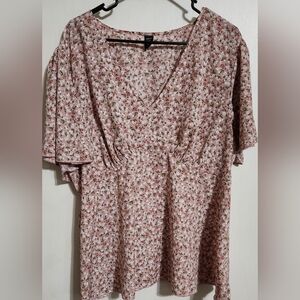 Shein floral top